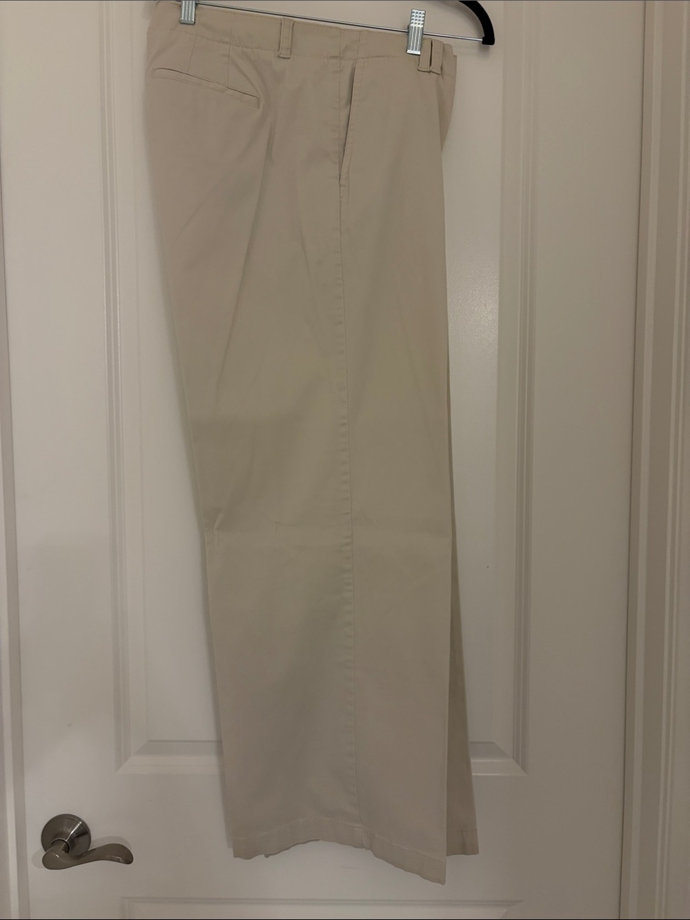 J. Jill Wide-Leg Pants in Light Beige